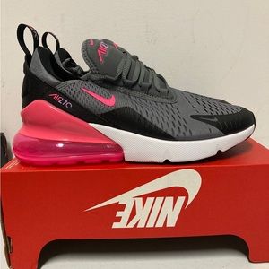 Nike air max 270 react hot pink athletic shoes new